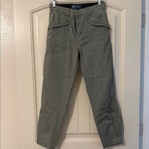 Only worn a couple of times - with extra buttons Dockers womens Sage Cargo Pants